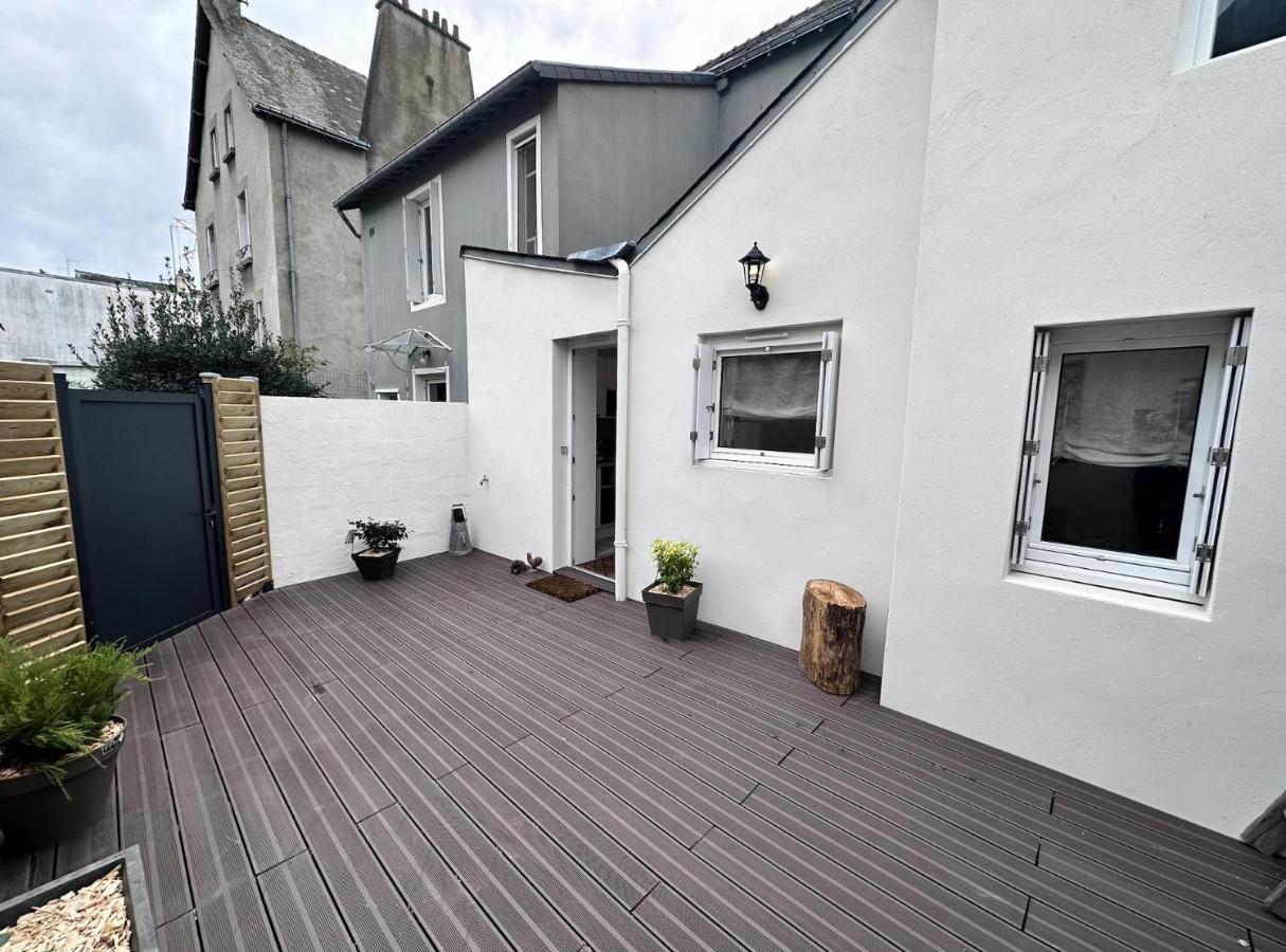 Le Wabi-Sabi - T2 Duplex - Terrasse Privee Daire Vannes Dış mekan fotoğraf